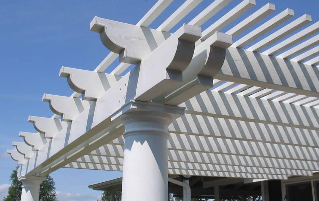 Alumawood patio cover installed at an Arizona home