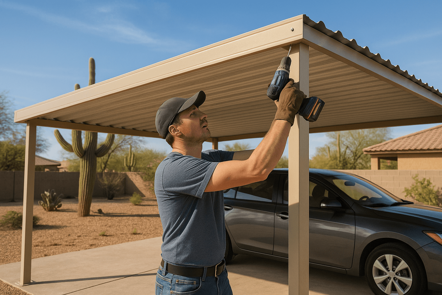 You are currently viewing How to Install a Carport Shade Cover: A Step-by-Step Guide