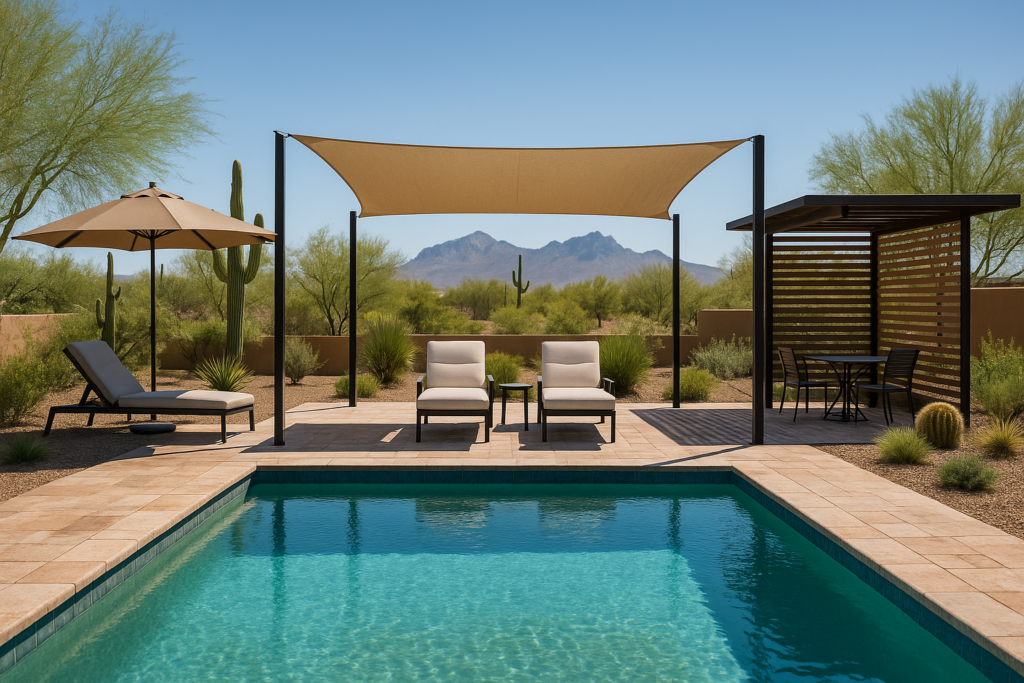 Read more about the article Transform Your Pool Area with These Stylish Shade Designs