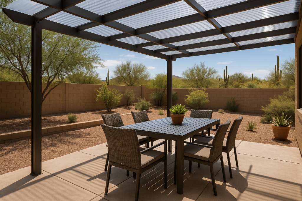 Read more about the article Designing the Perfect Patio: Tips for Using Polycarbonate Panels