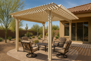 Read more about the article Elegant Shade Solutions: The Advantages of Alumawood Lattice Covers
