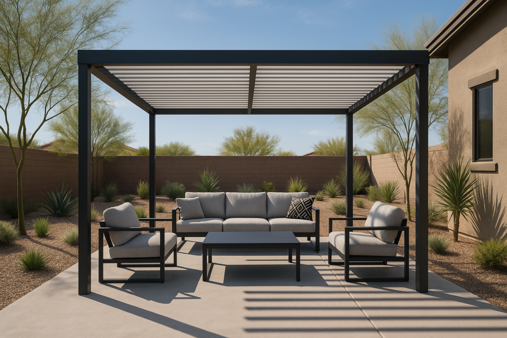 Read more about the article Enhance Your Outdoor Space with a Chic Modern Pergola