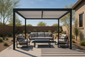 Read more about the article Enhance Your Outdoor Space with a Chic Modern Pergola