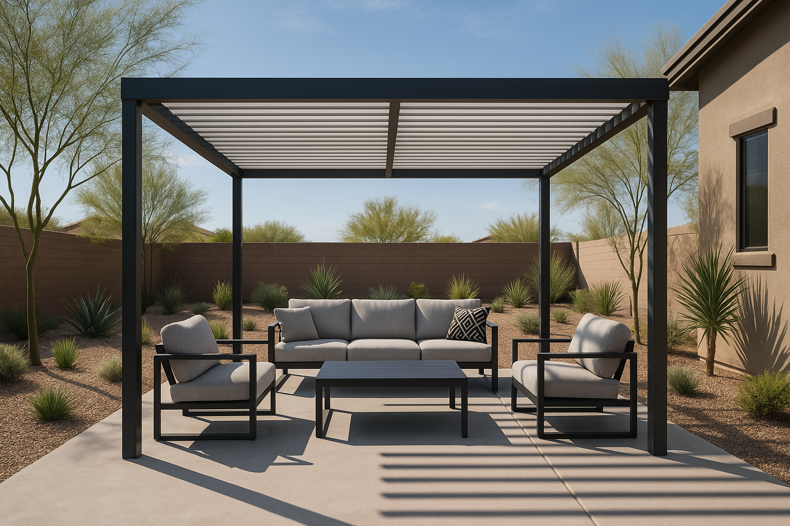 You are currently viewing Enhance Your Outdoor Space with a Chic Modern Pergola