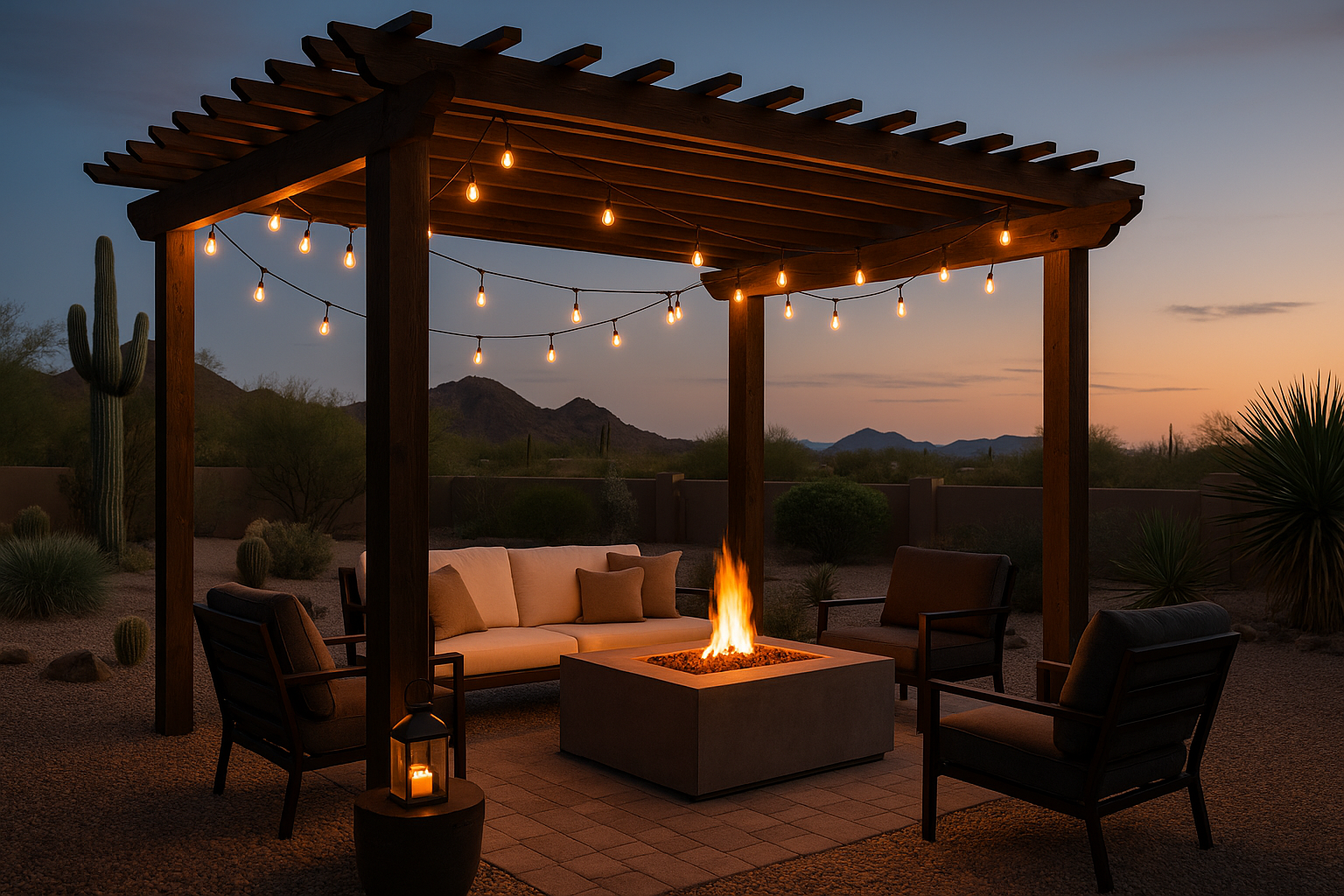 You are currently viewing From Functional to Fantastic: The Best Pergola Lighting Options