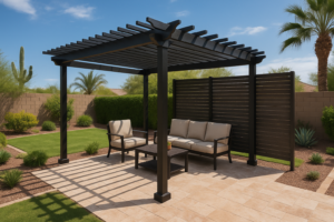 Read more about the article Elegant Pergola Privacy Solutions for an Inviting Backyard