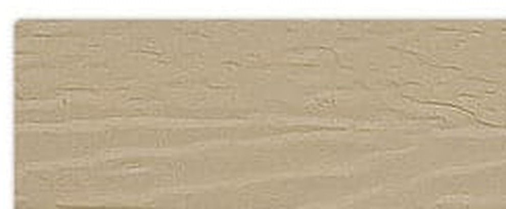 Alumawood Latte pergola color sample with woodgrain finish