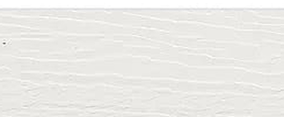 Alumawood White pergola color sample with woodgrain finish