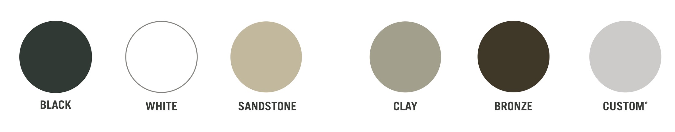 Official Equinox louvered roof color choices